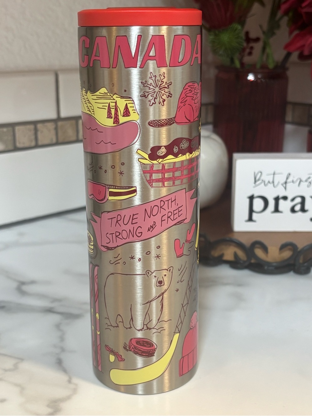 Starbucks Been There Series Collection Canada Stainless Steel Tumbler (NWOT)